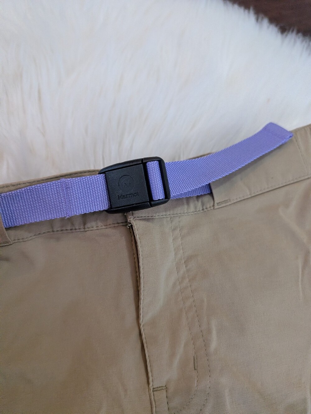 MARMOT Women's Kodachrome Pant Shetland Brown Tan Size 4 Gorpcore Hiking - Picture 5 of 7
